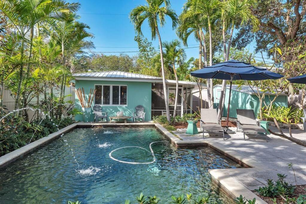 Charming Studio W Pool One Mile To Beach Pets Welcome レイク・ワース エクステリア 写真